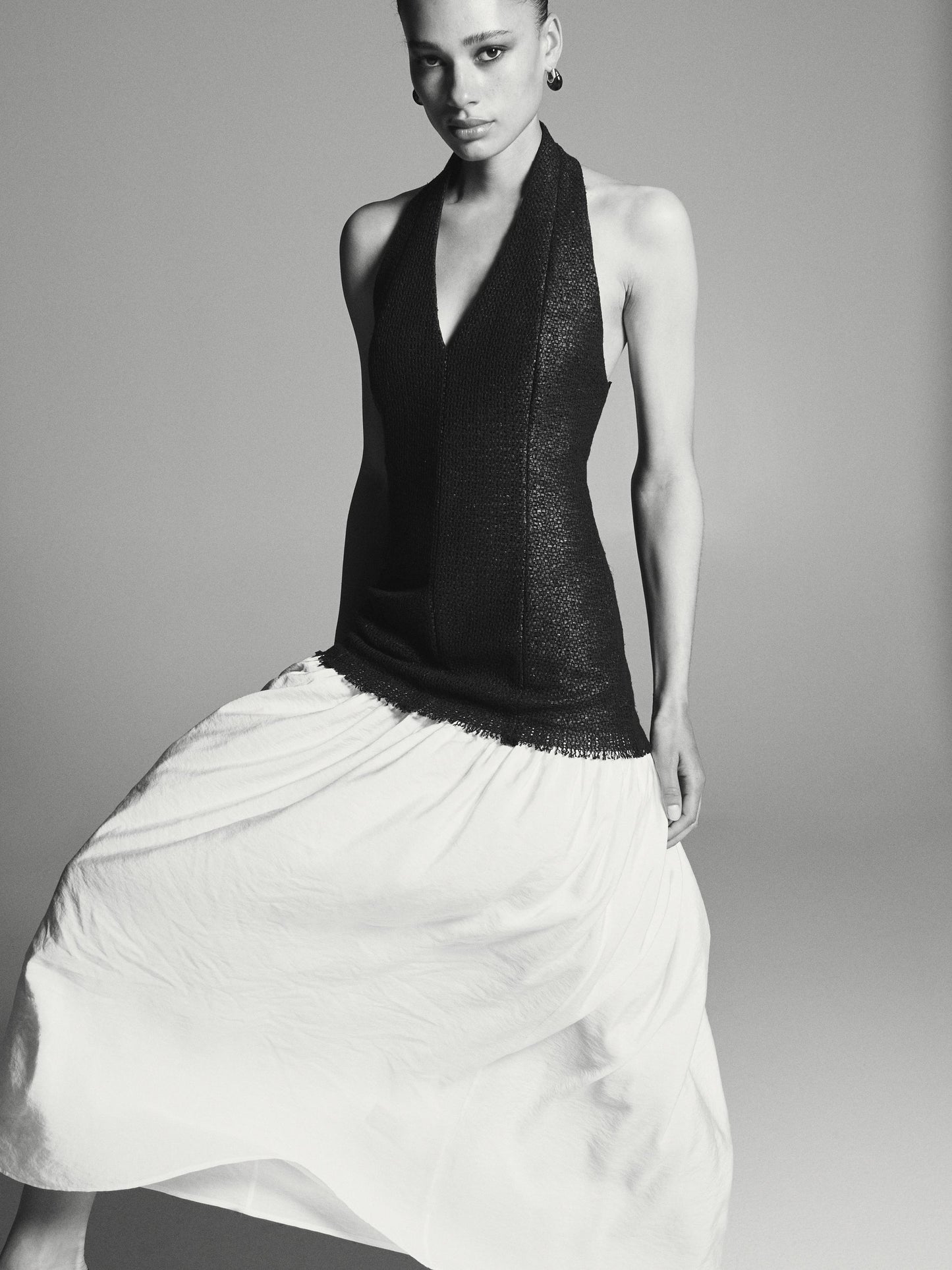Long halter dress
