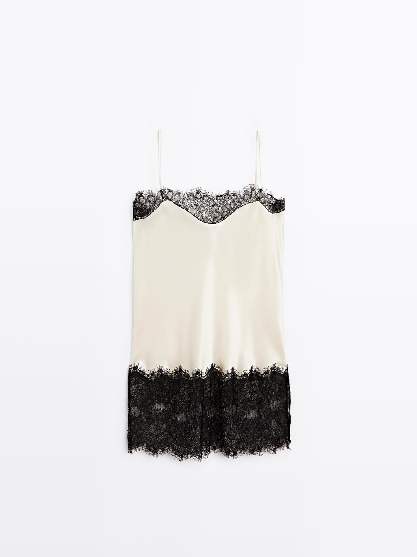 Satin-effect camisole top