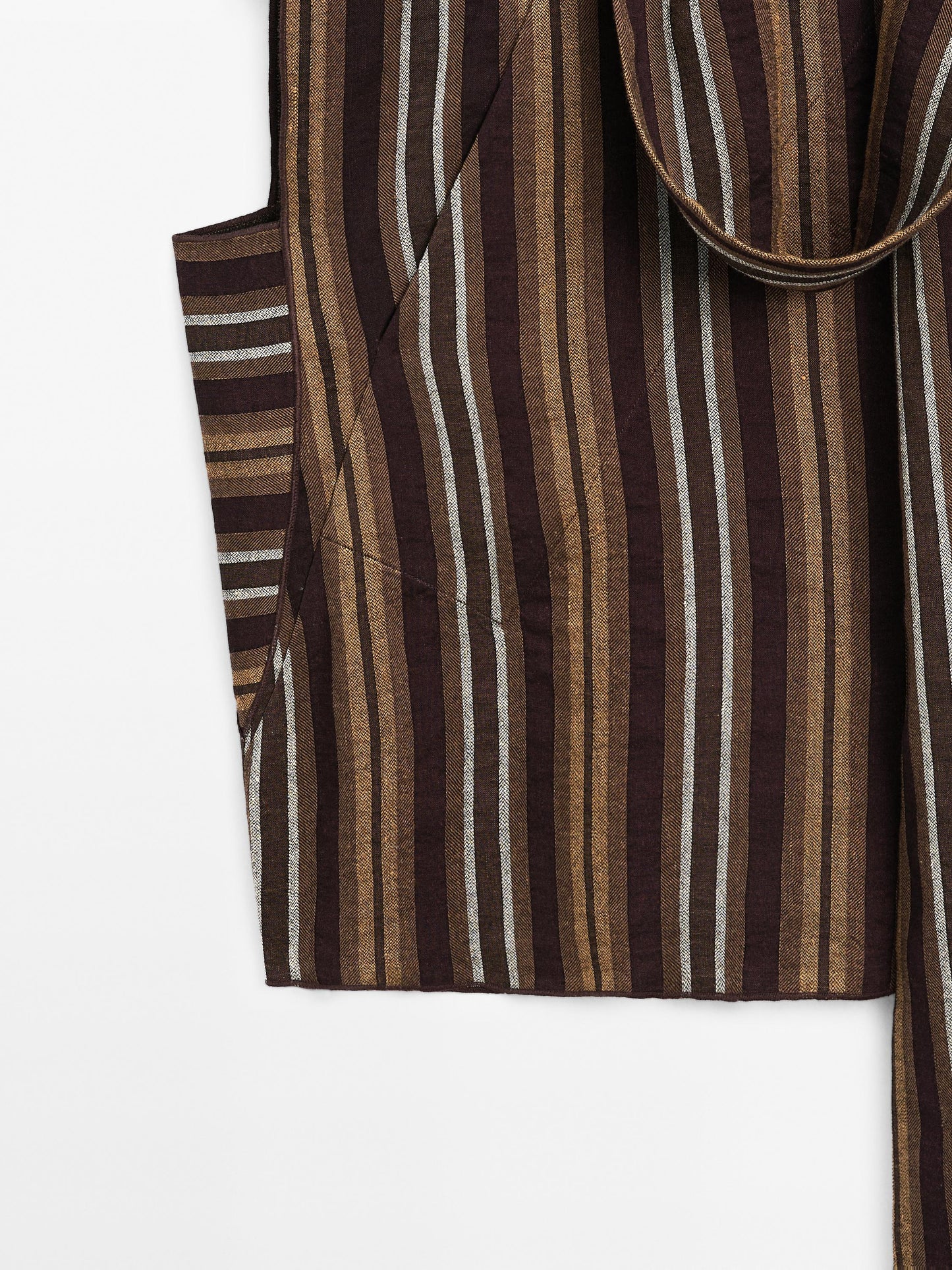 Striped flowing blouse