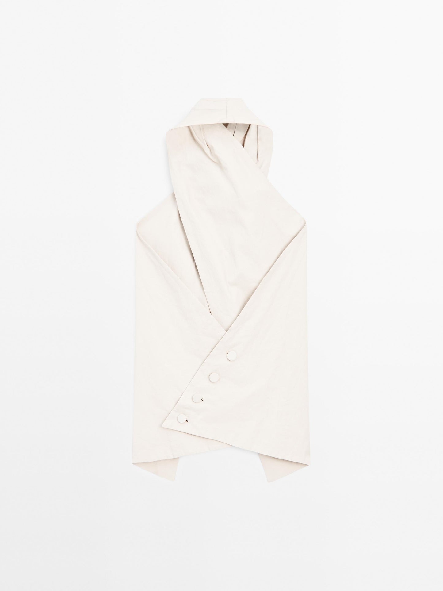 100% linen wrap top
