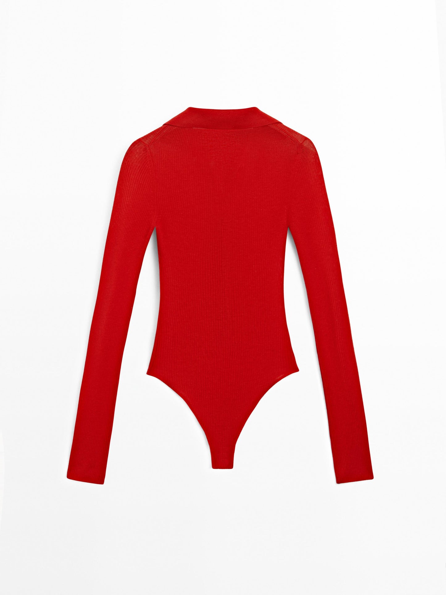 Ribbed knit bodysuit