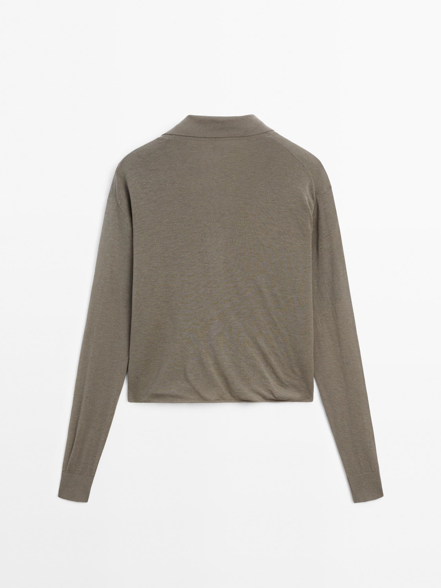 100% wool multi-way knit cardigan