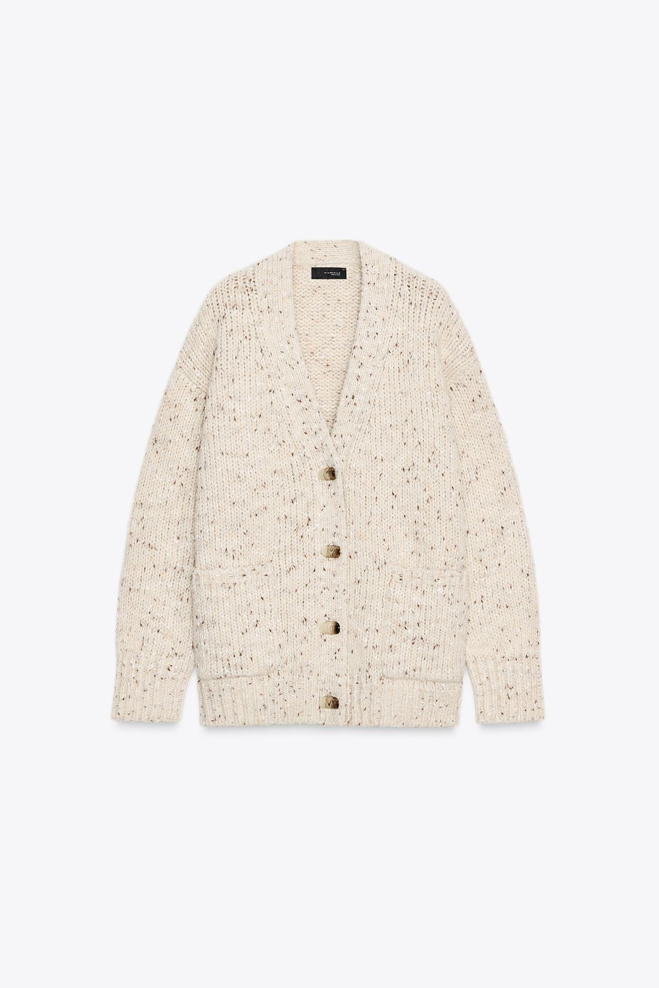 Pinchita Oversized Knit Cardigan
