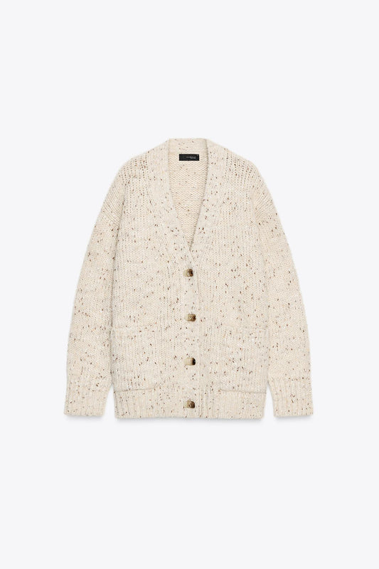 Pinchita Oversized Knit Cardigan