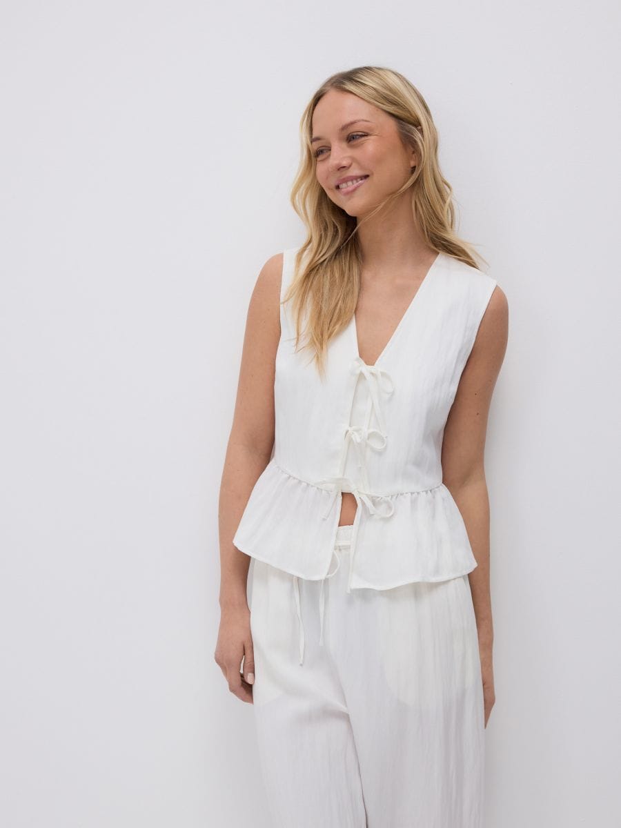 Lyocell rich vest
