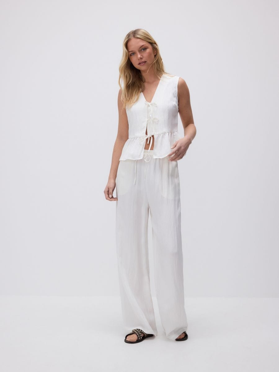 Lyocell rich vest