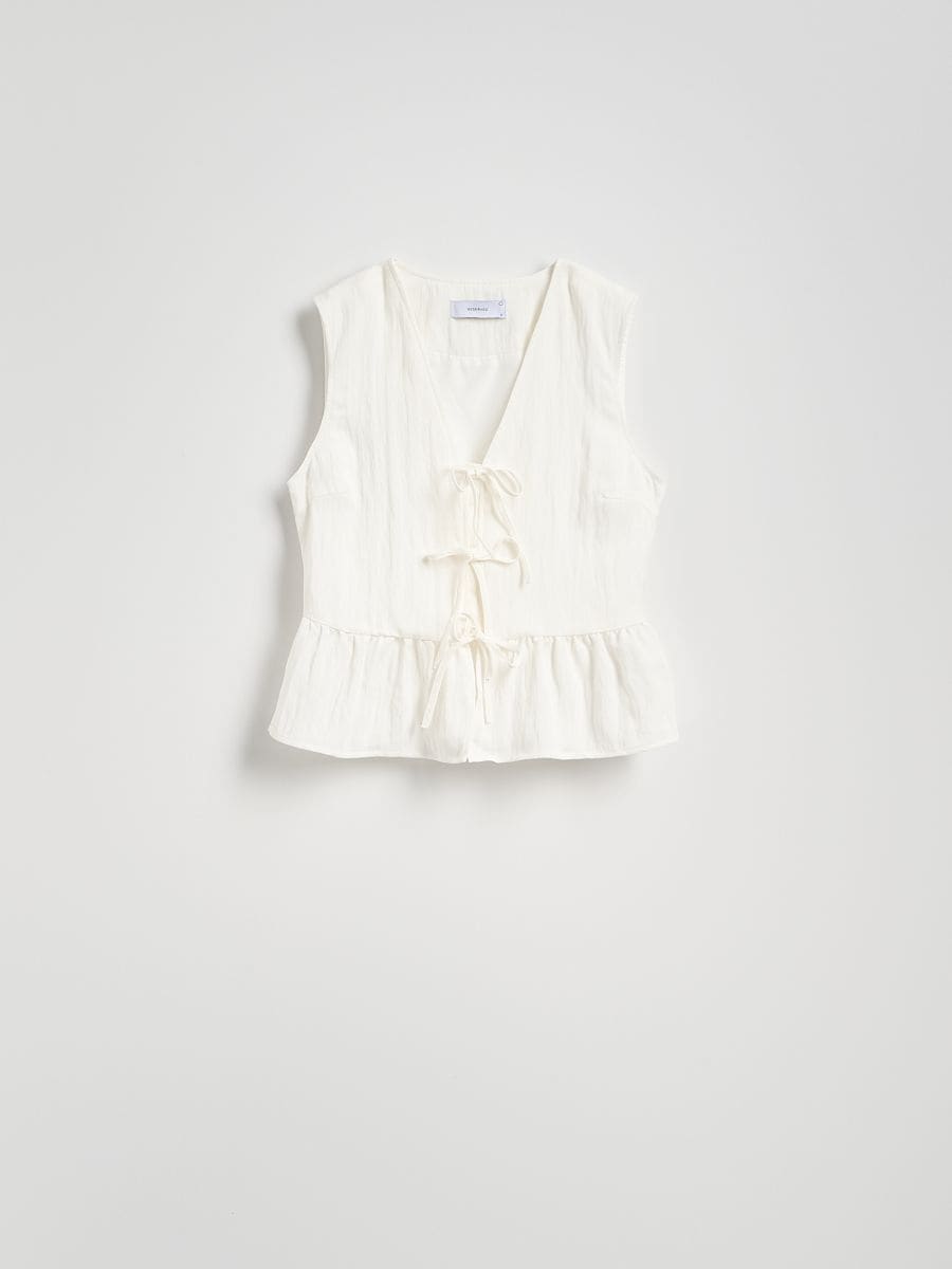 Lyocell rich vest