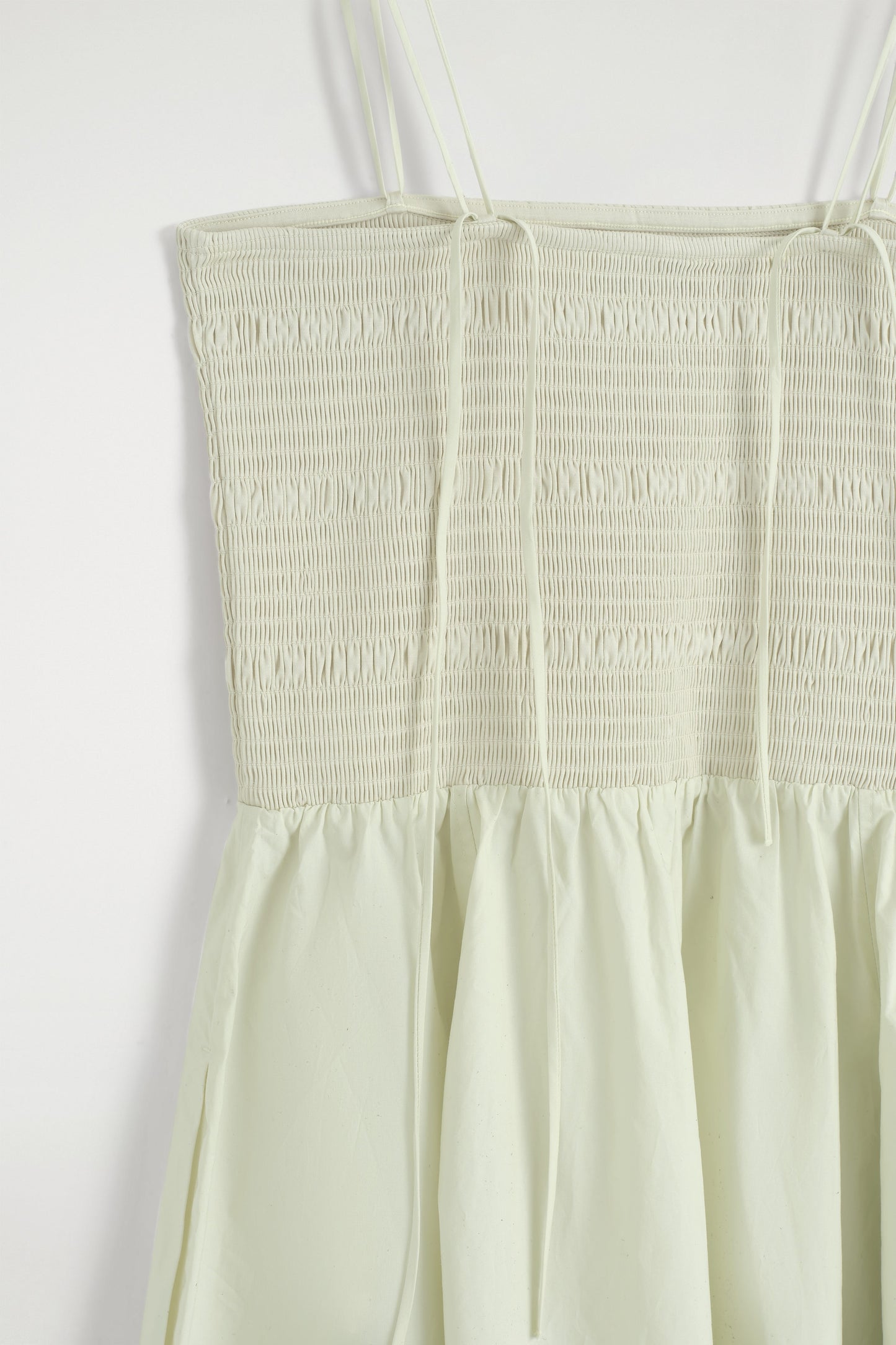 Smocked Midi Dress