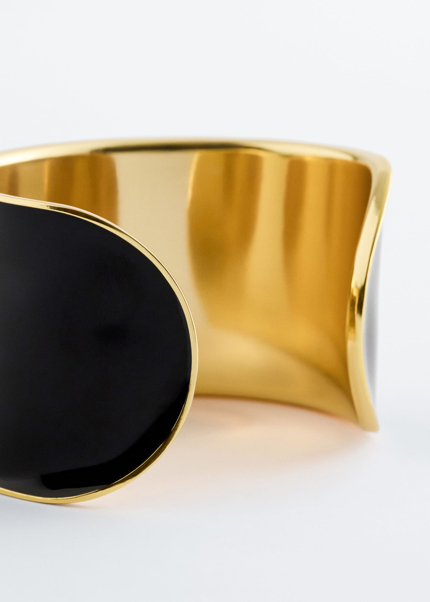 Two-Tone Cuff Bracelet
