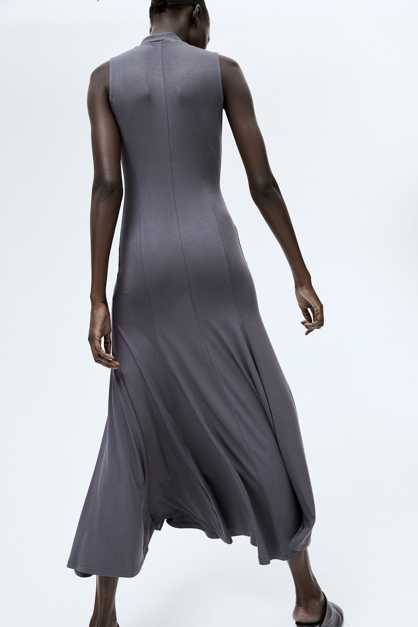 Long turtleneck dress