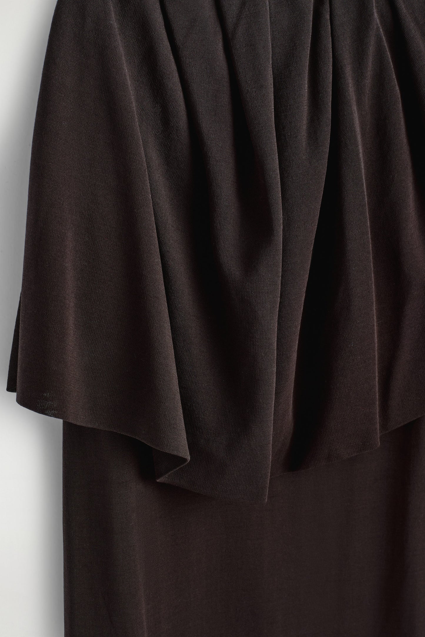 Layered Sheer-Knit Bandeau Maxi Dress