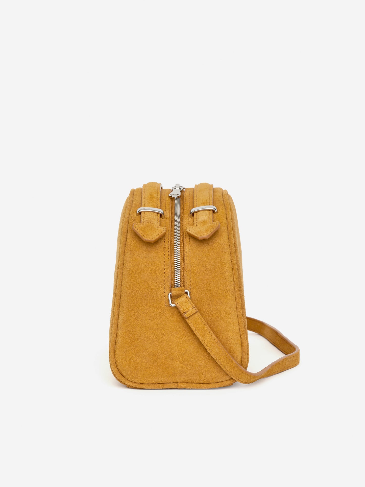 Suede Crossbody Bag