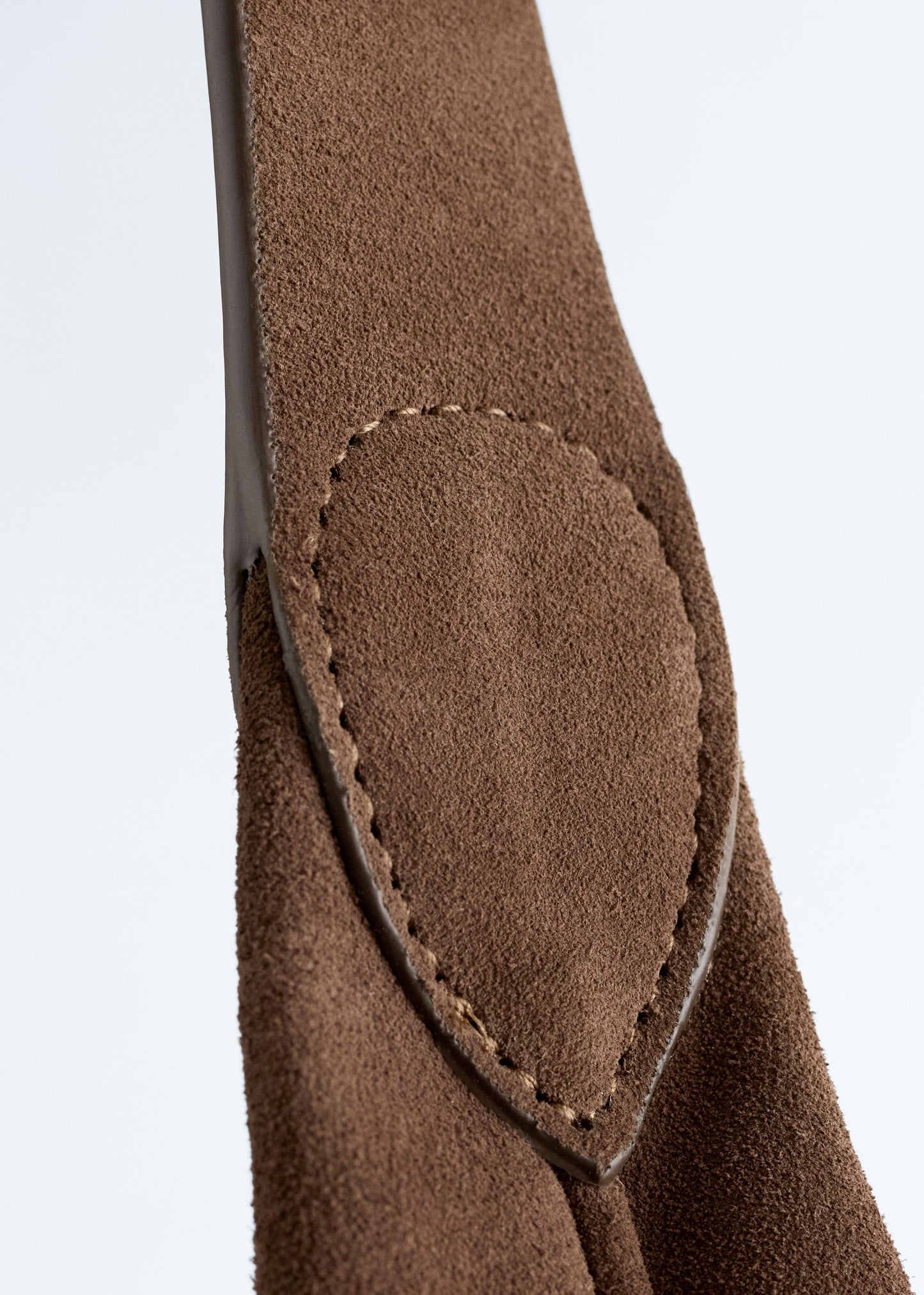 Large Suede Tote Bag