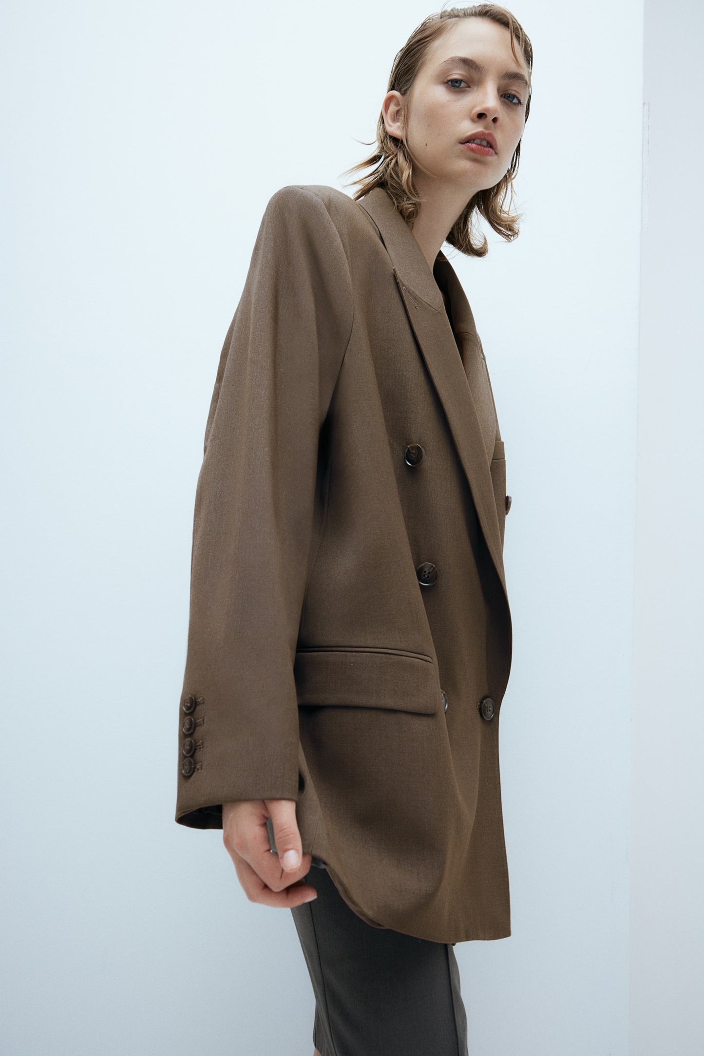 Double-breasted blazer