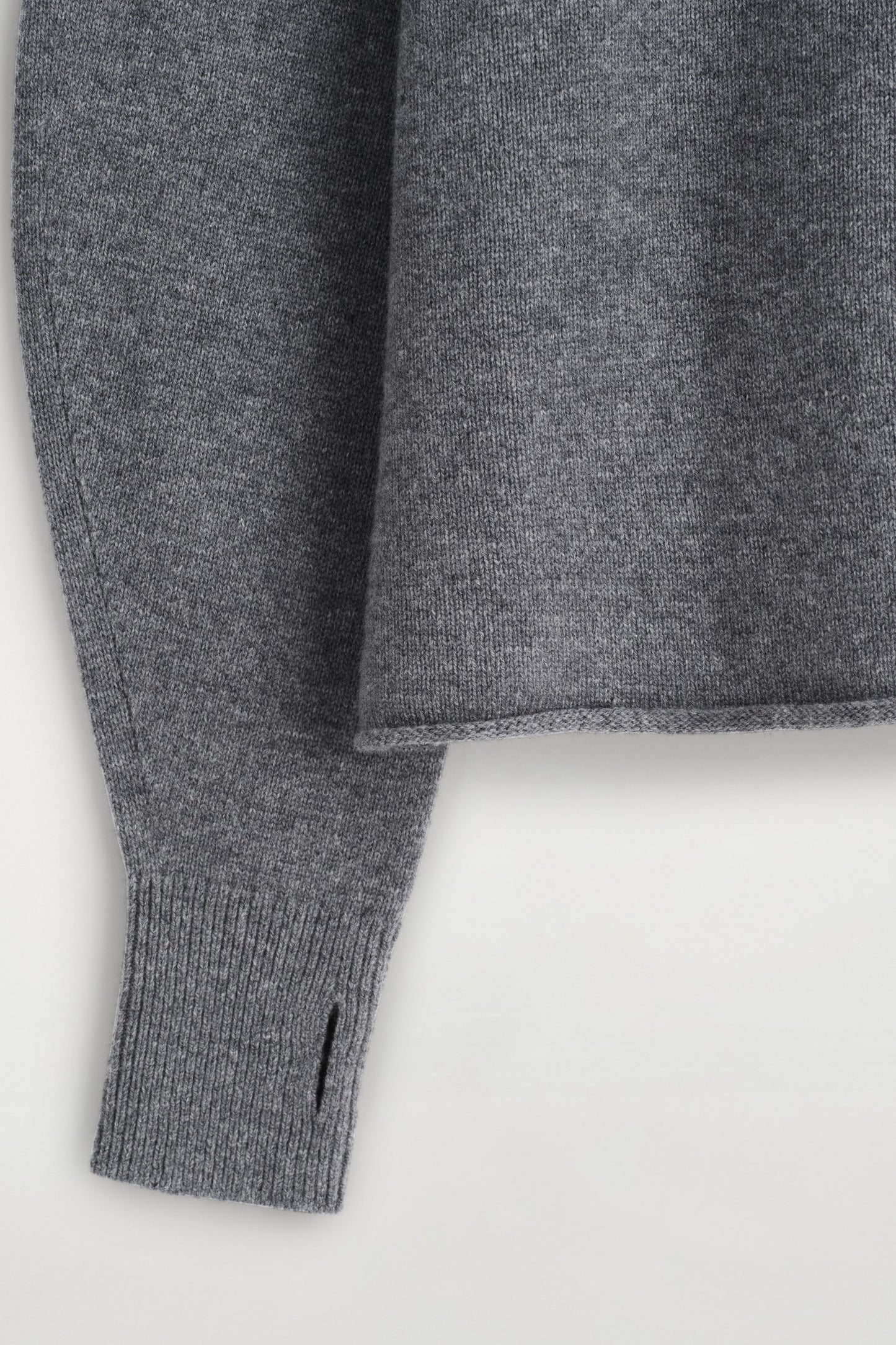 Merino Wool V-Neck Jumper