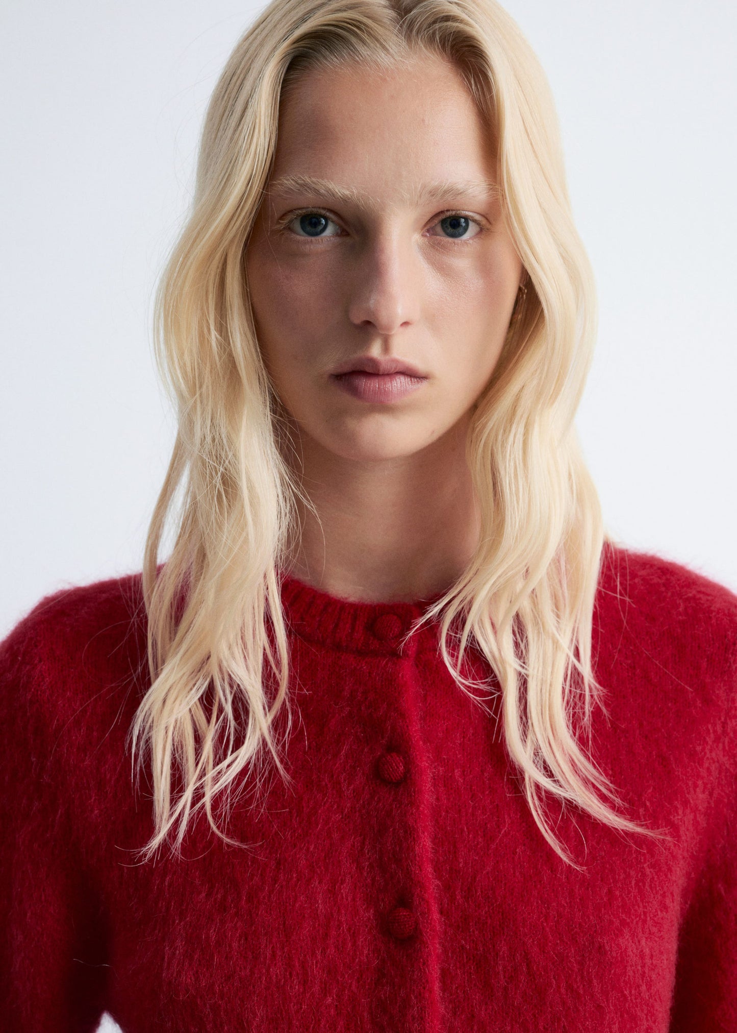 Brushed Knitted Cardigan