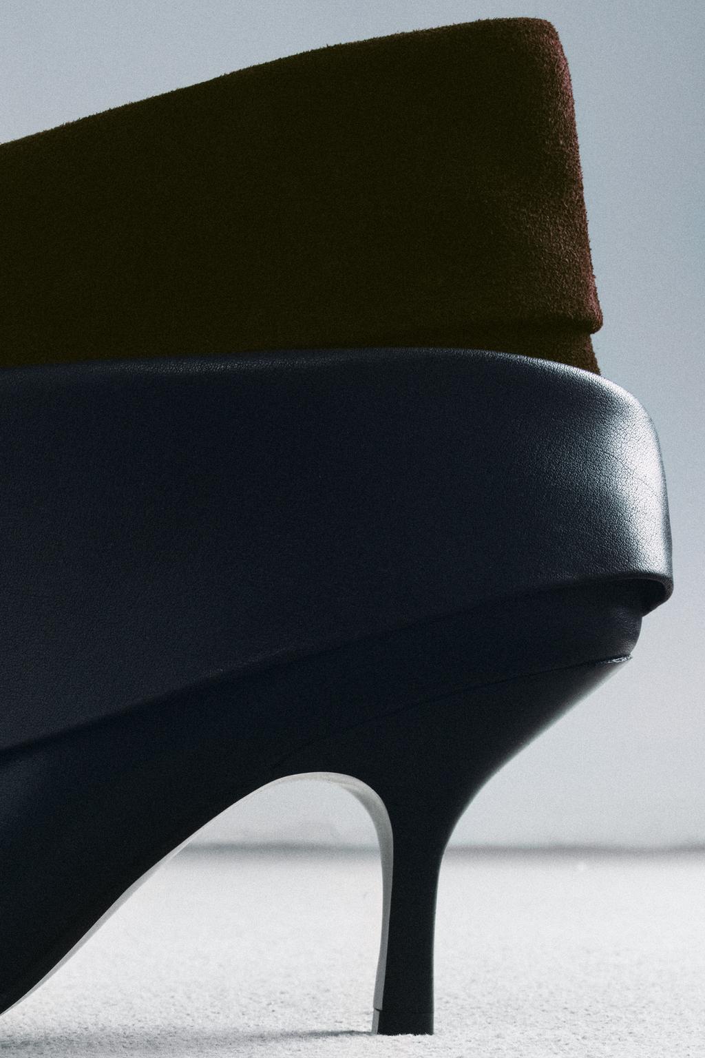 Limited Edition Leather High-Heel Ankle Boots