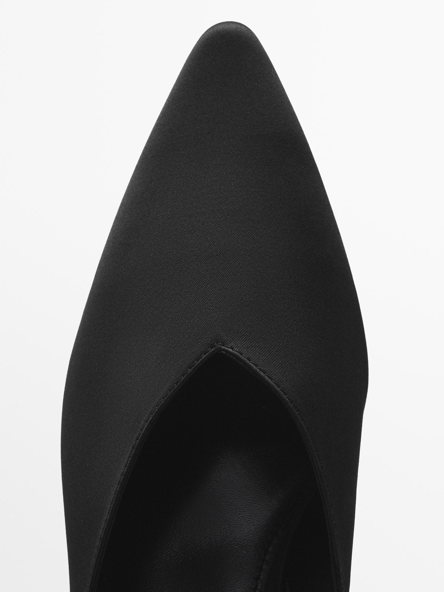 Satin wedges