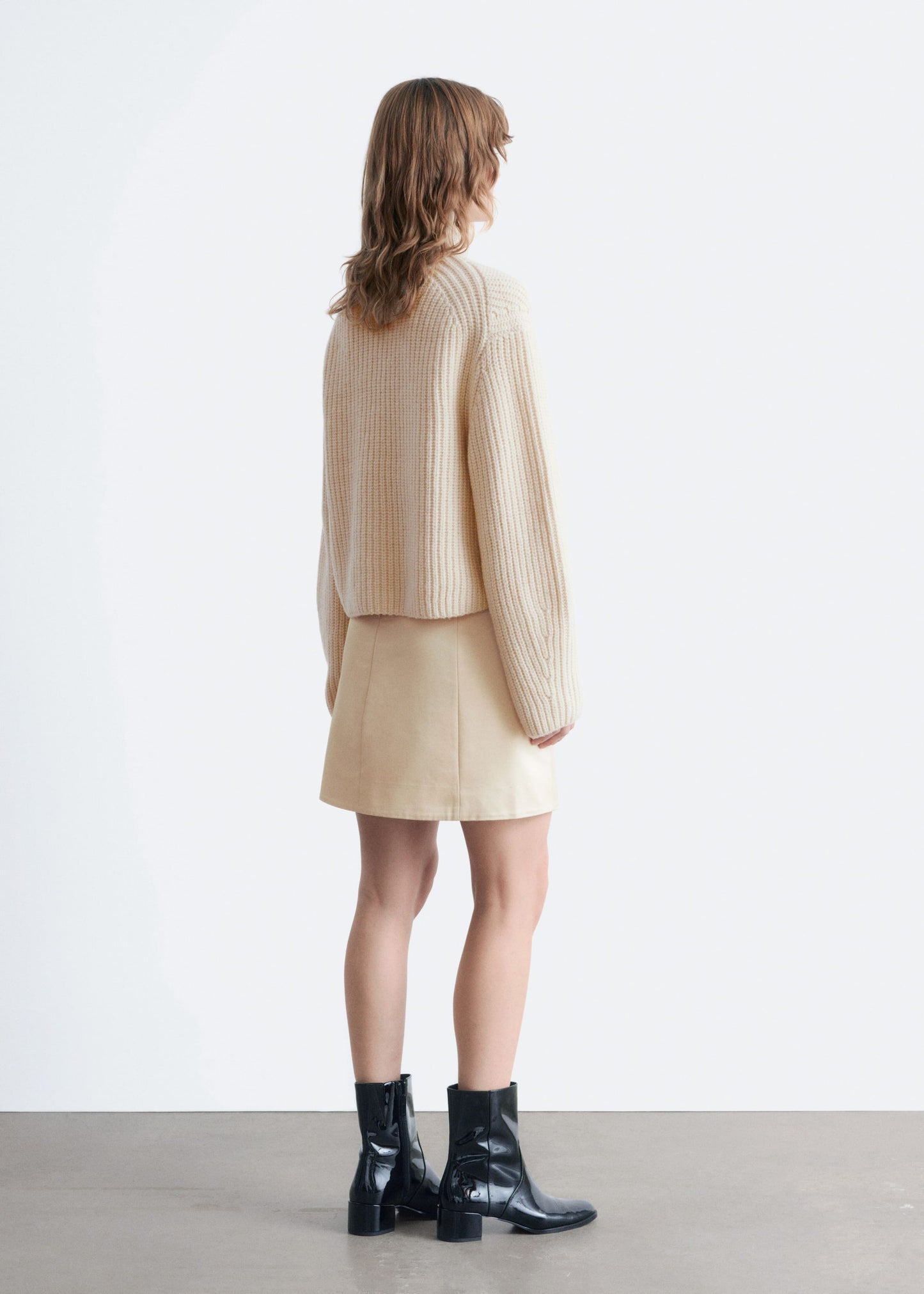 Cropped Turtleneck Jumper