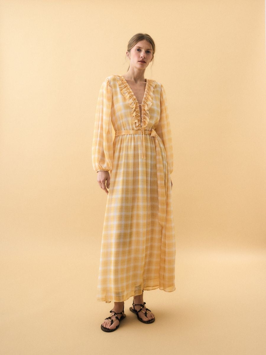 Check dress