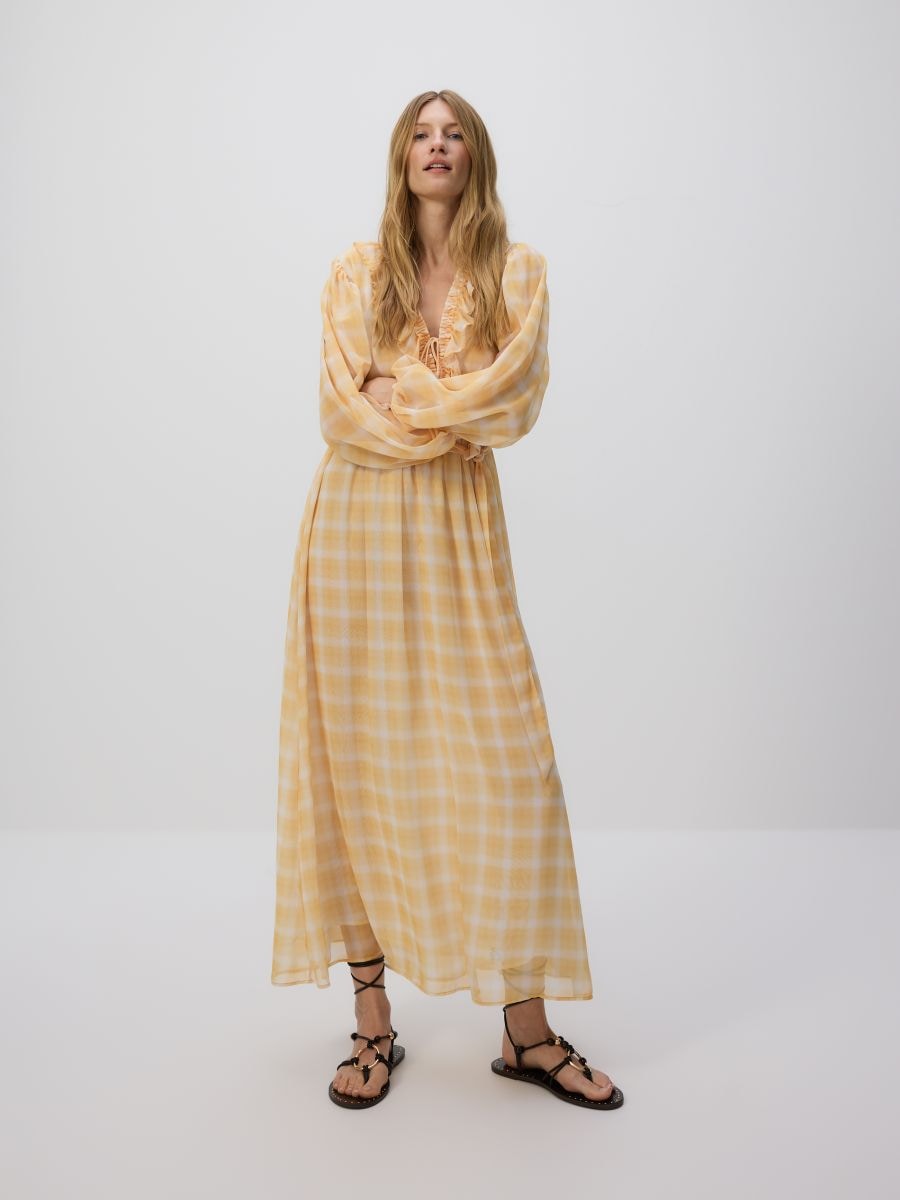 Check dress