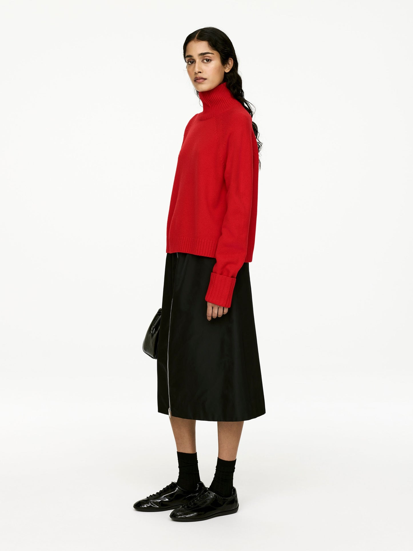 Roll-Neck Wool Jumper