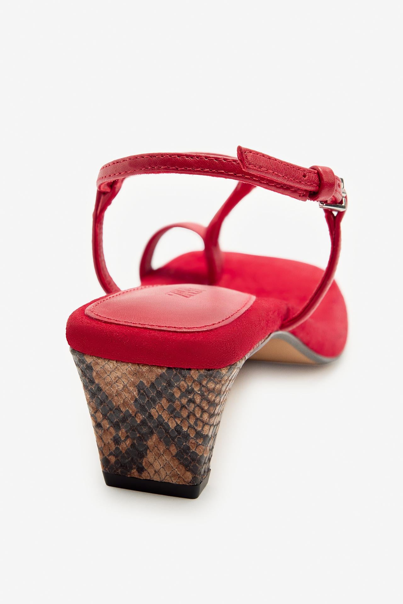 Split Suede Limited Edition Sandals
