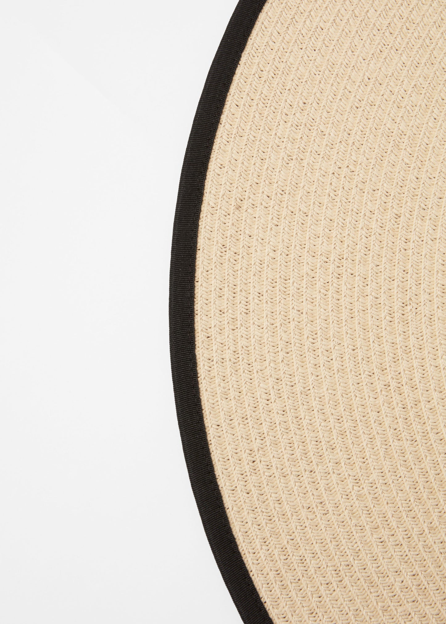 Wide-Brim Straw Hat