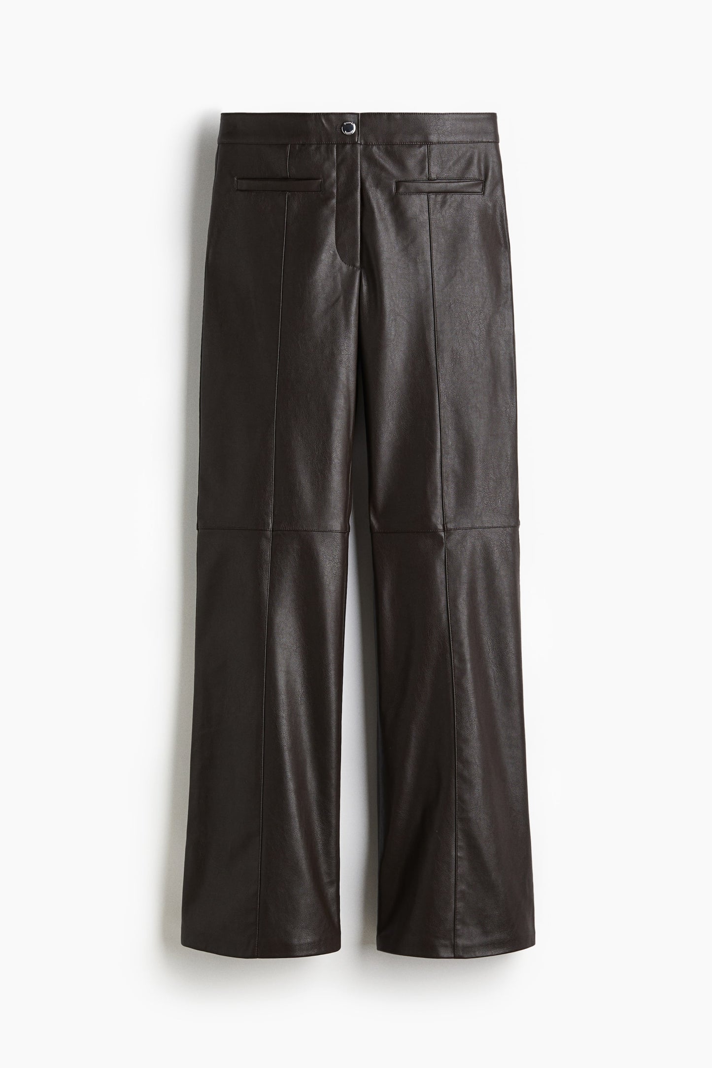 Coated trousers