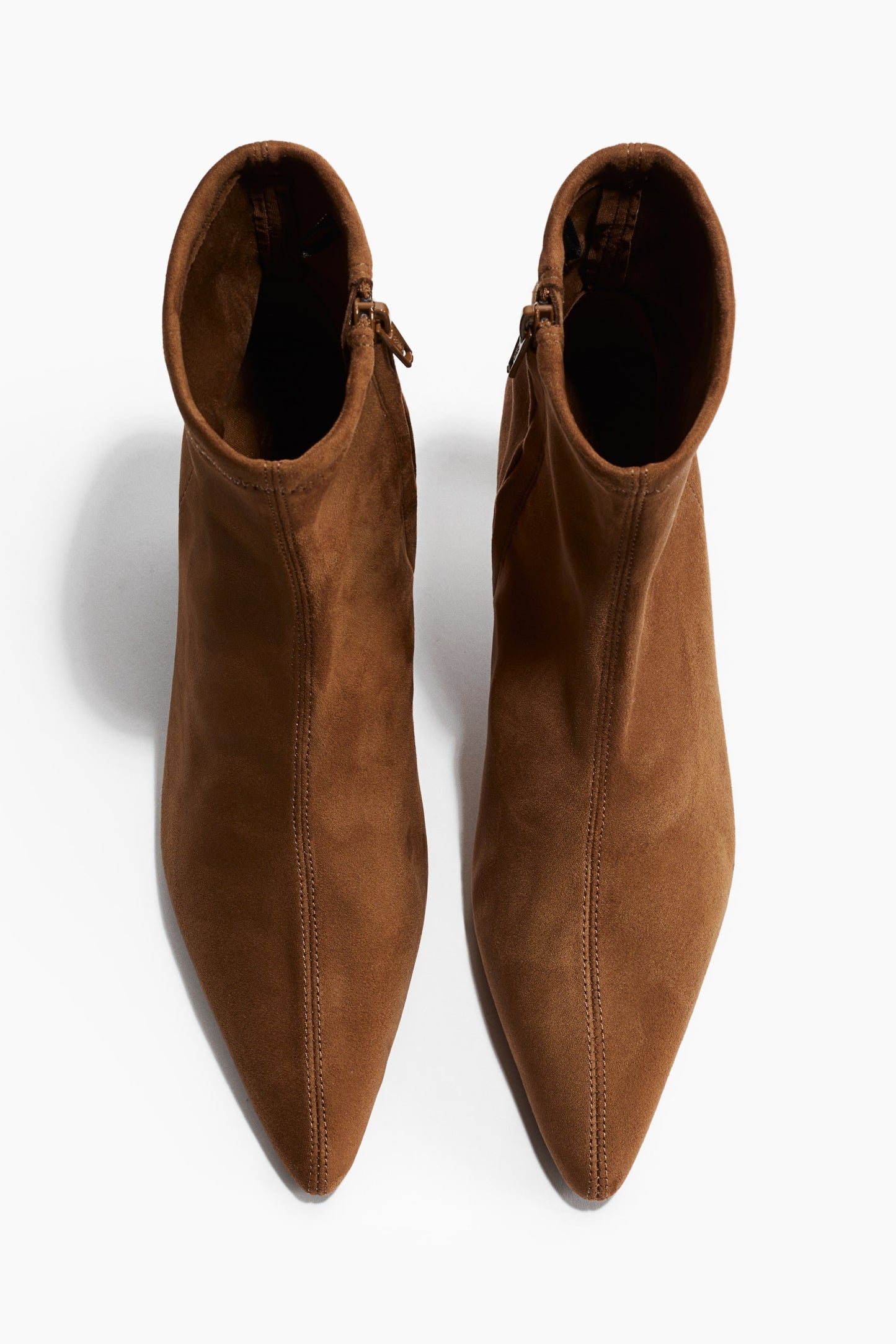 Heeled sock boots