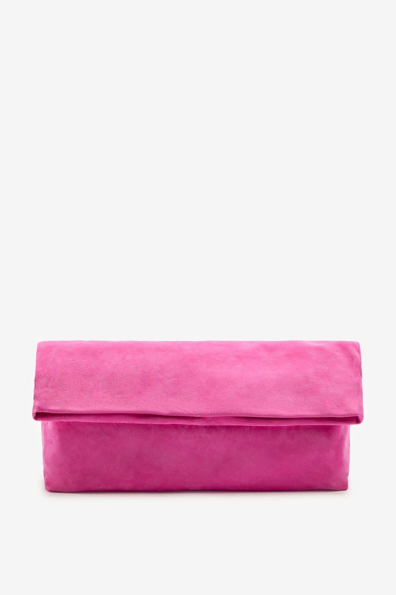 Limited Edition Split Suede Maxi Clutch
