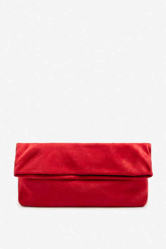 Limited Edition Split Suede Maxi Clutch