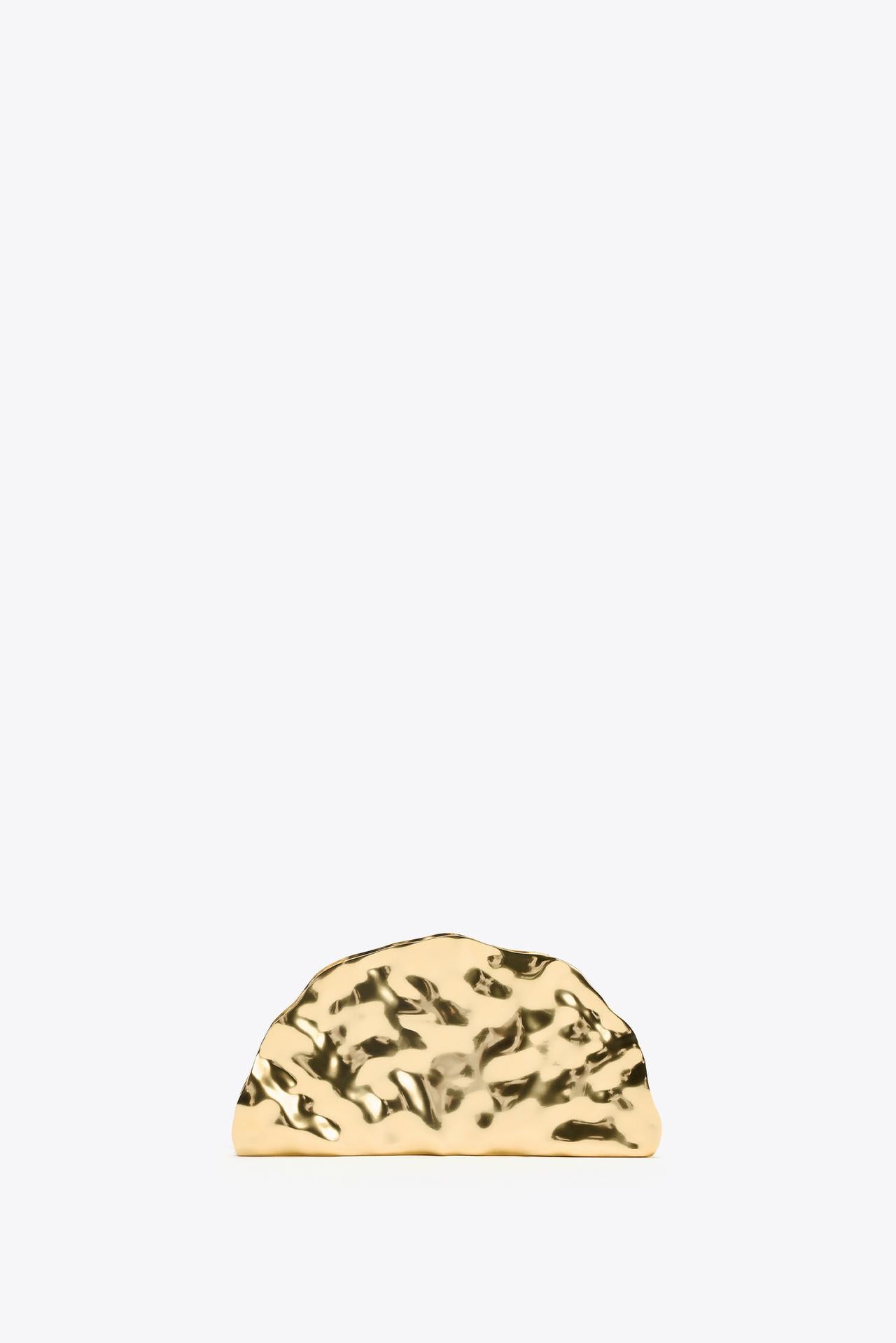 Metallic Rigid Minaudière