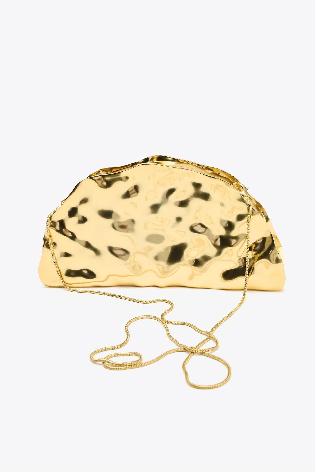 Metallic Rigid Minaudière