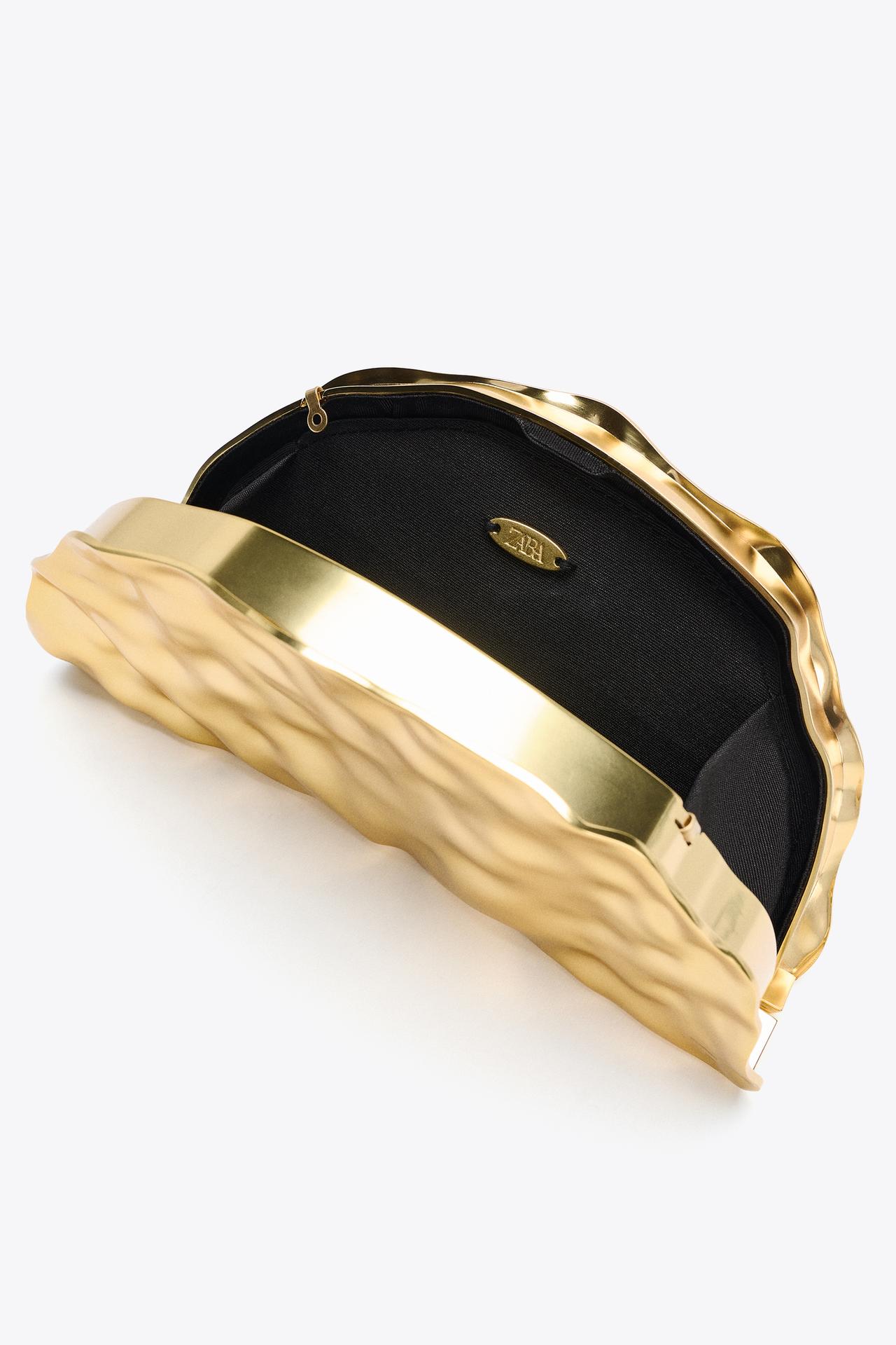 Metallic Rigid Minaudière