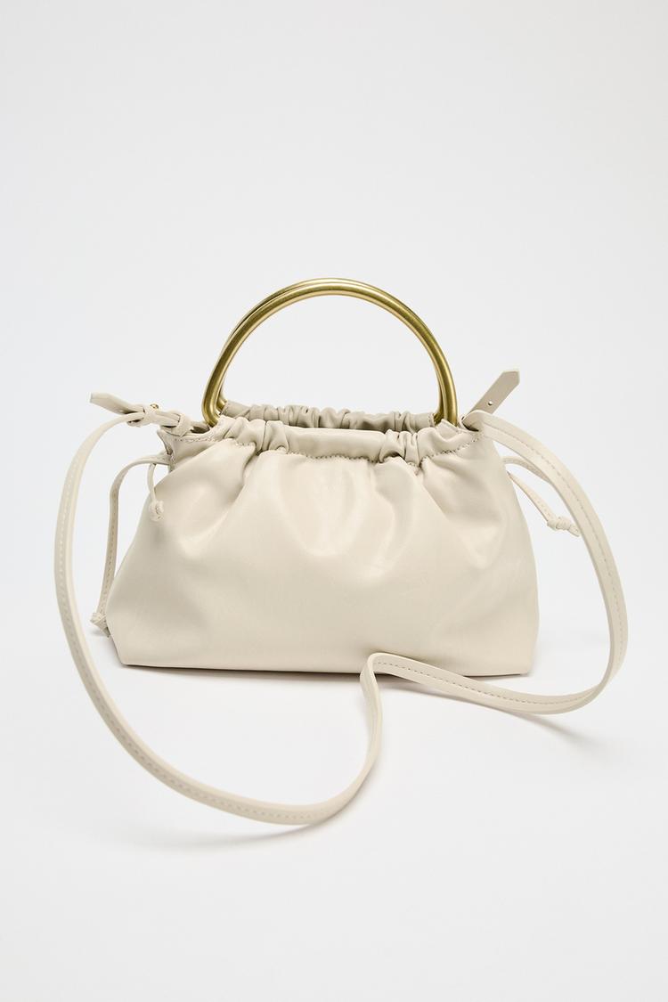 Metal Handle Mini Bowling Bag
