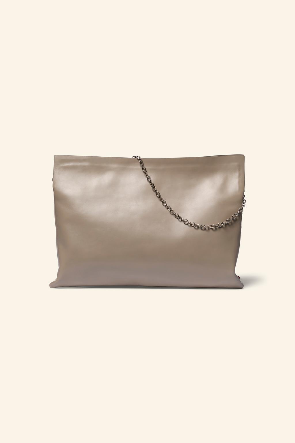 Limited edition leather clutch bag