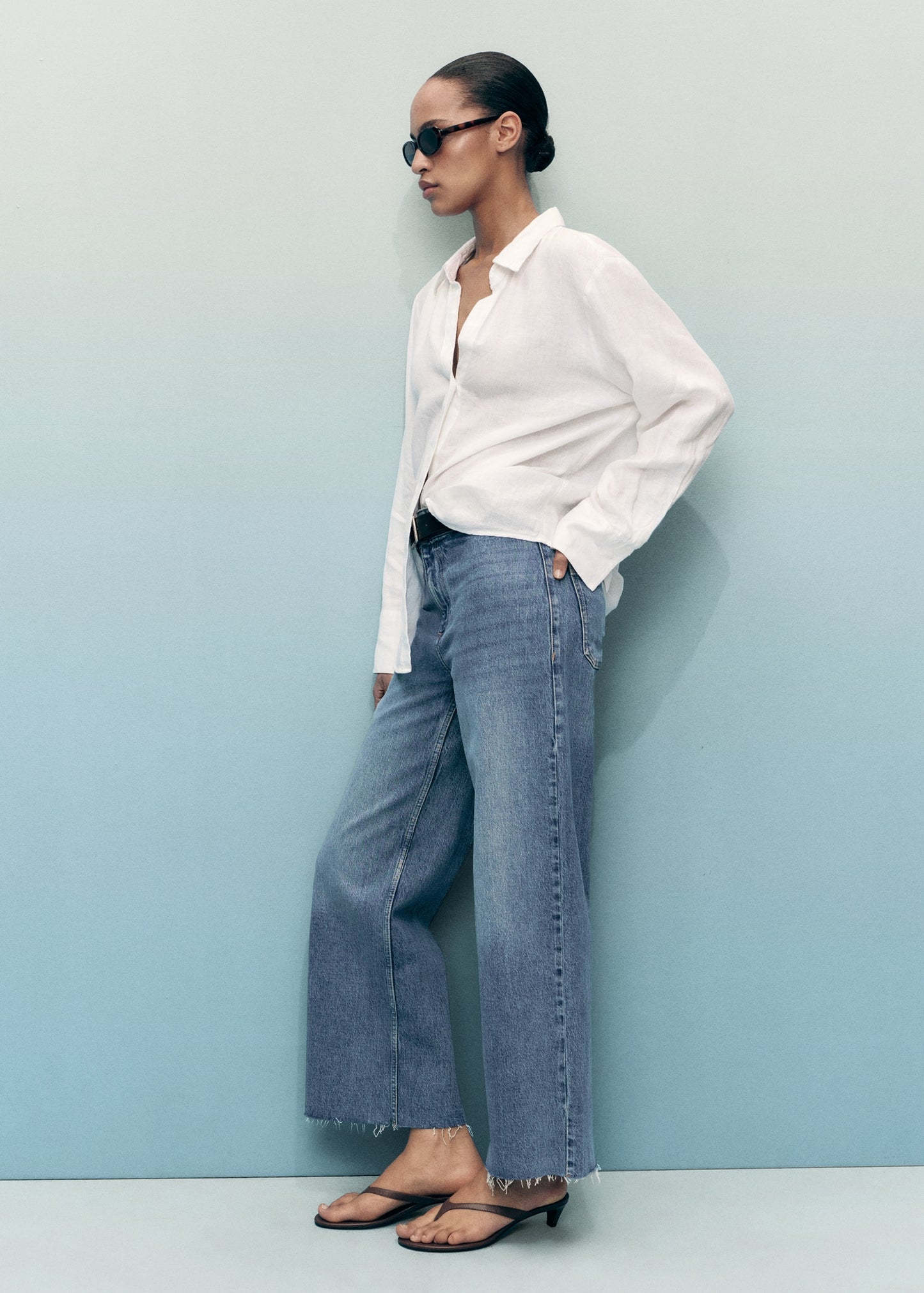 Catherin culotte high-rise jeans