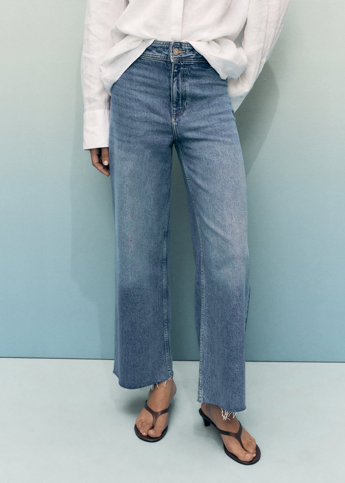 Catherin culotte high-rise jeans