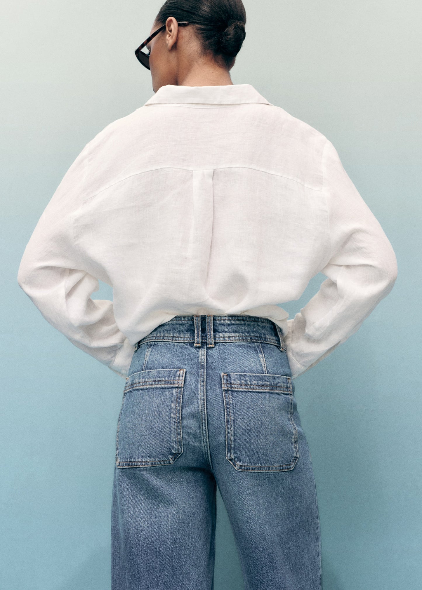 Catherin culotte high-rise jeans