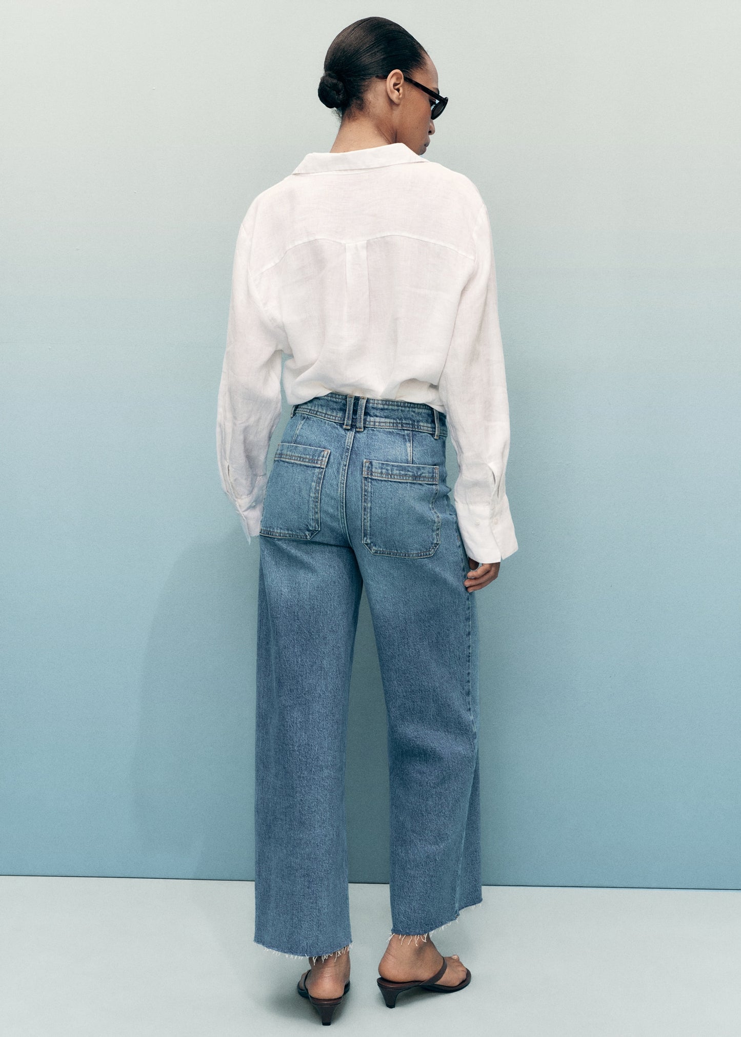 Catherin culotte high-rise jeans