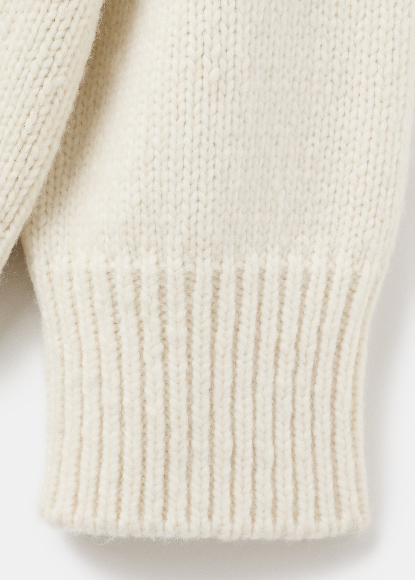 V-neck wool sweater
