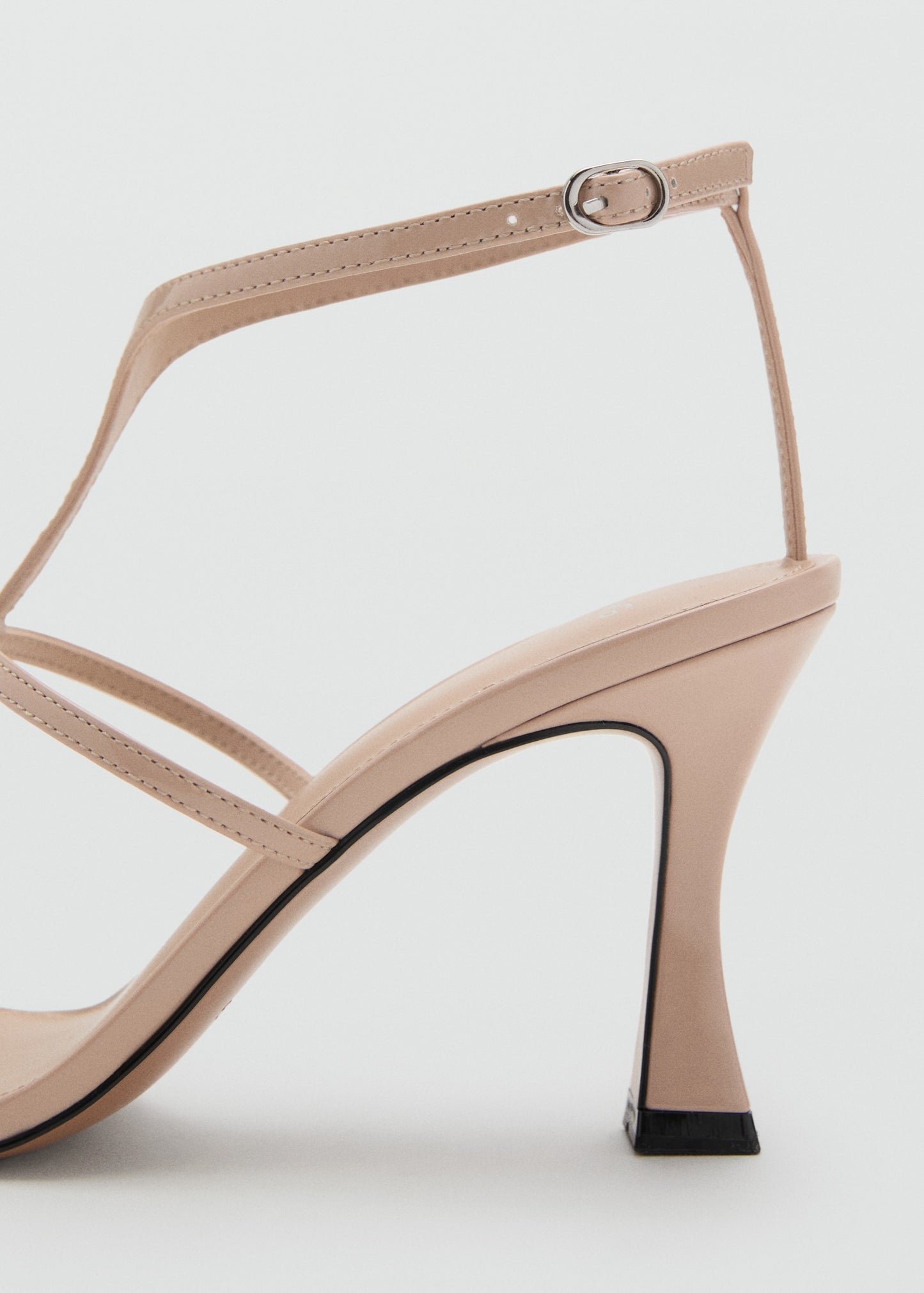 Heel strips sandals
