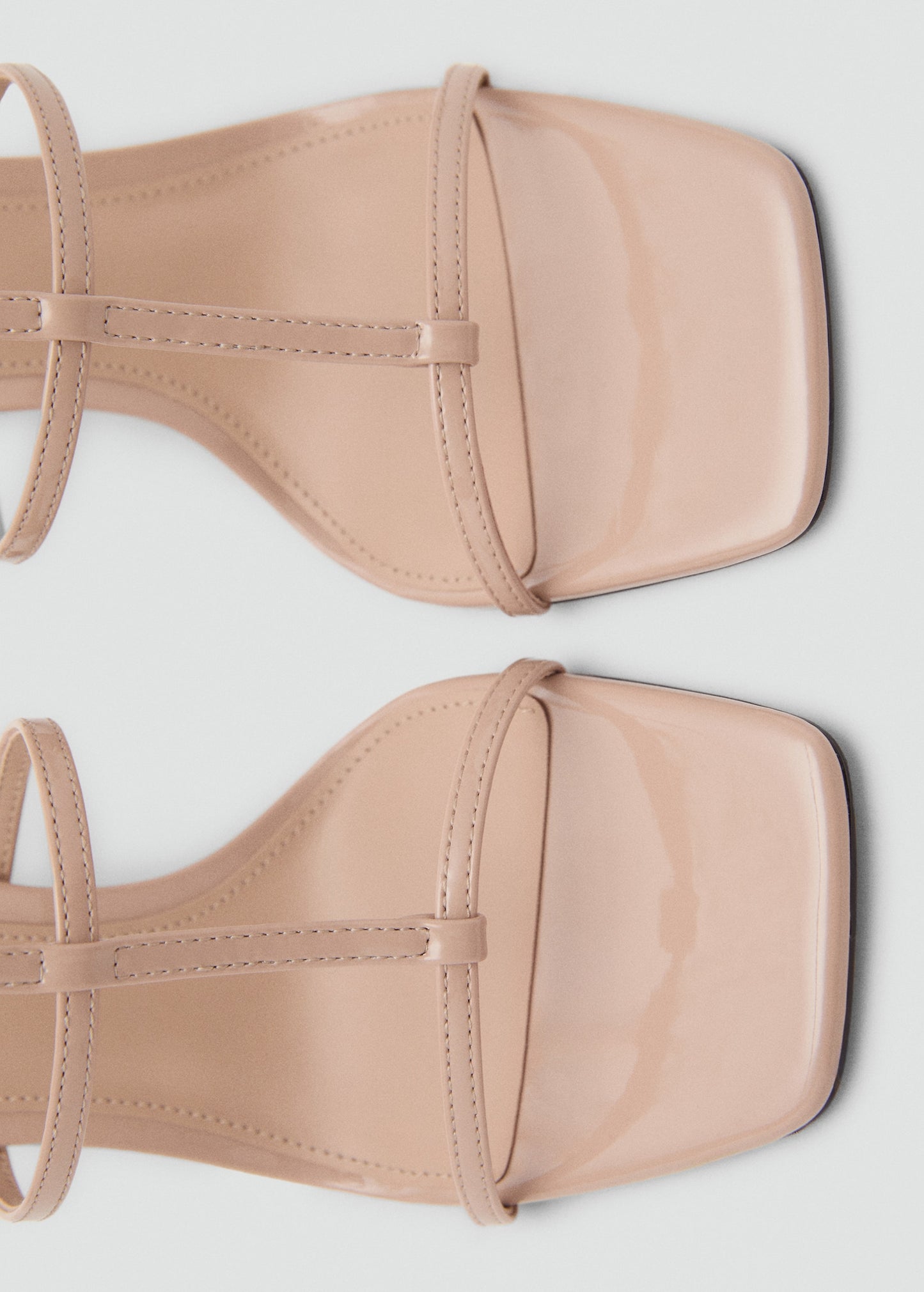 Heel strips sandals