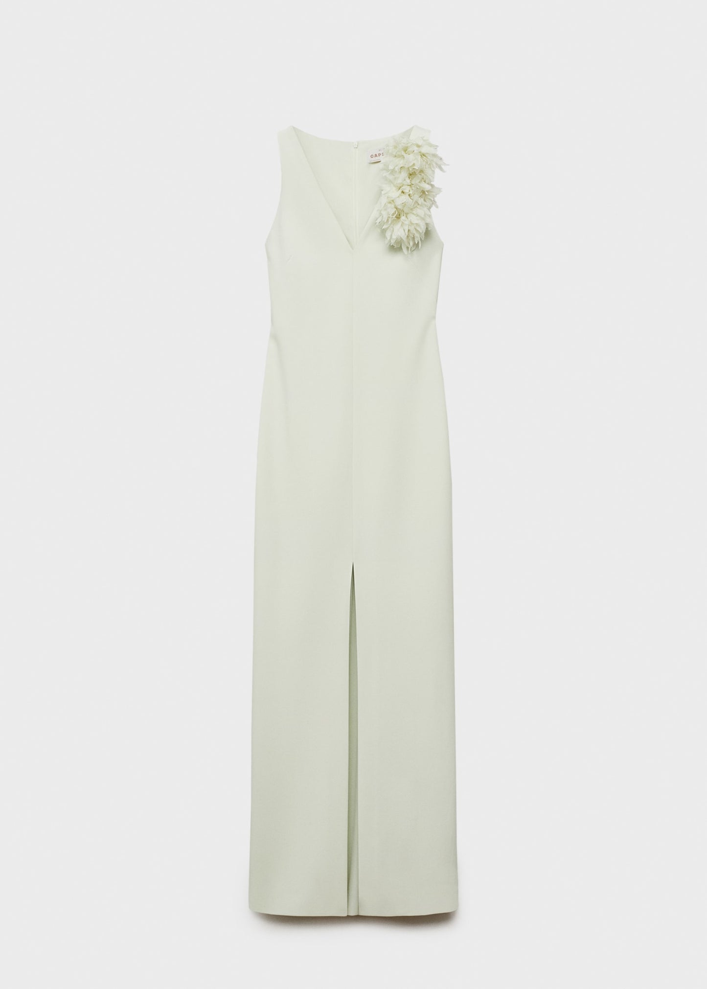 Floral dress with slit detail