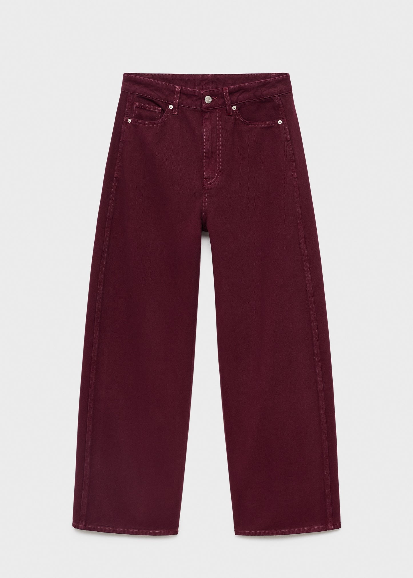 High-rise balloon jeans