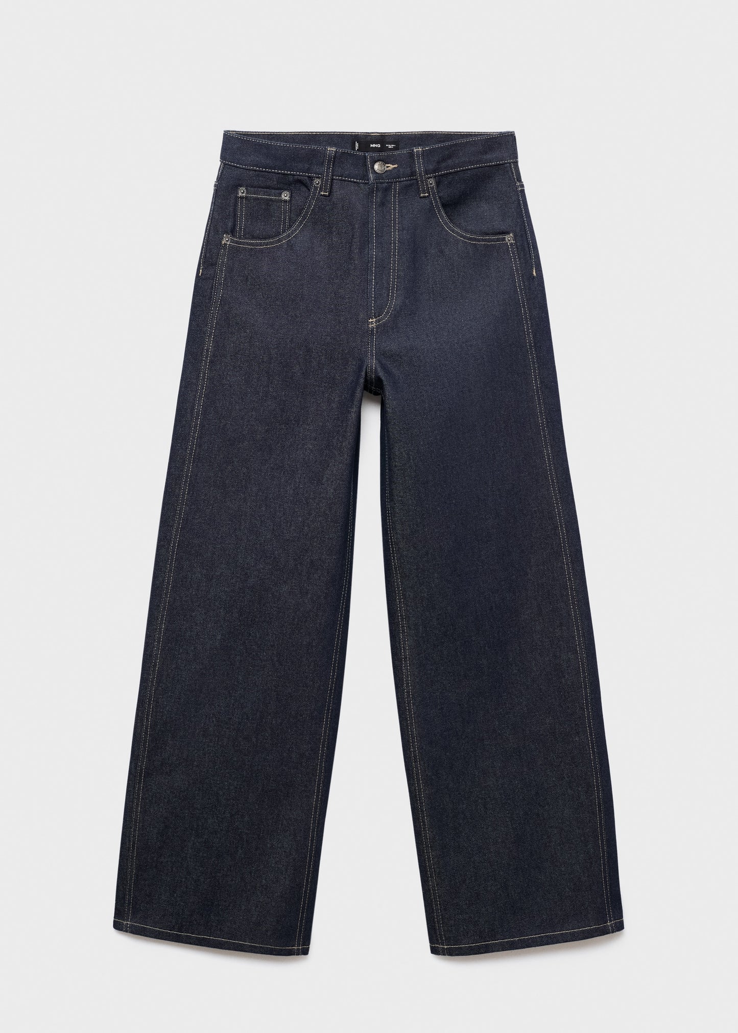 High-rise balloon jeans