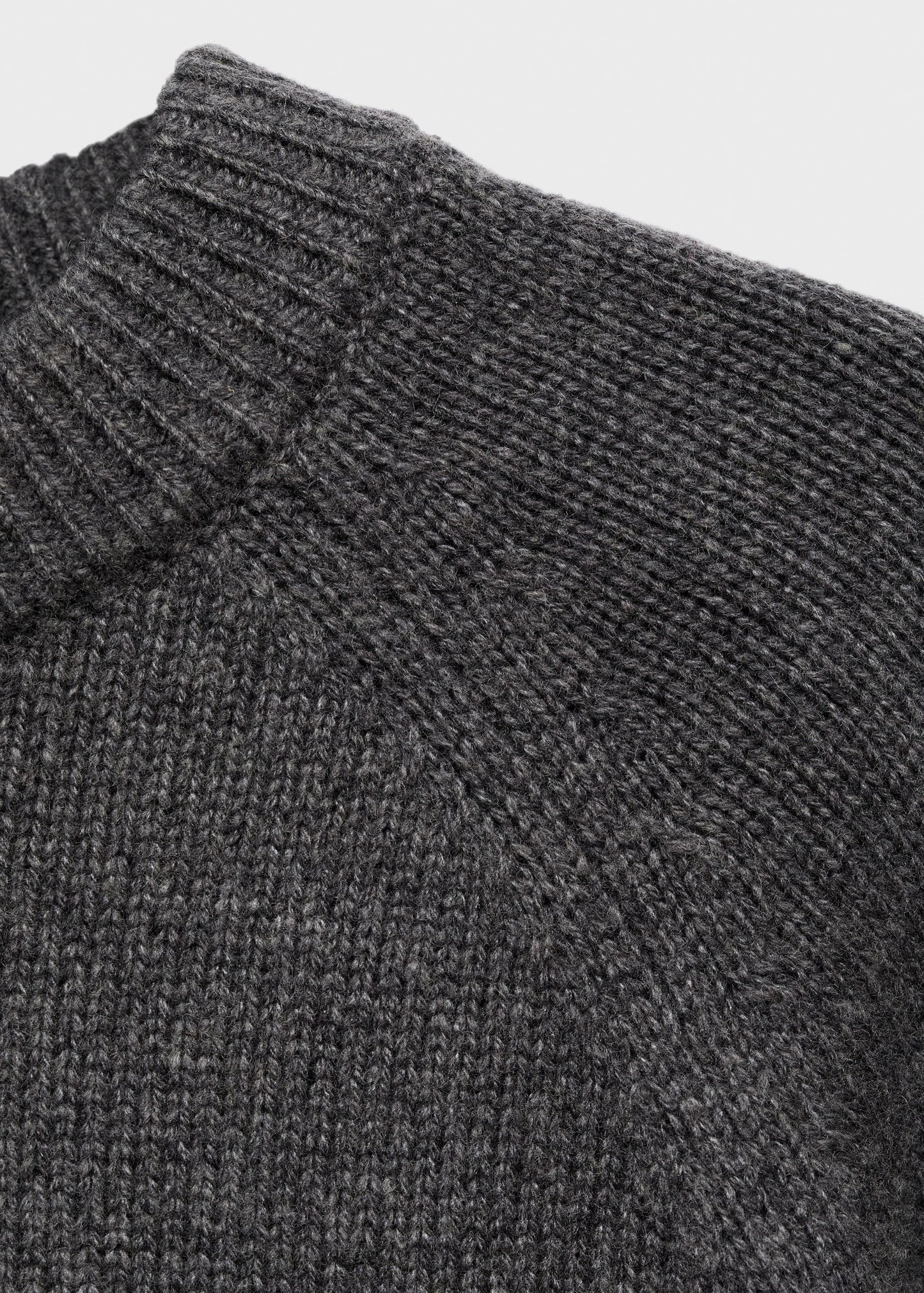 Chunky-knit wool sweater