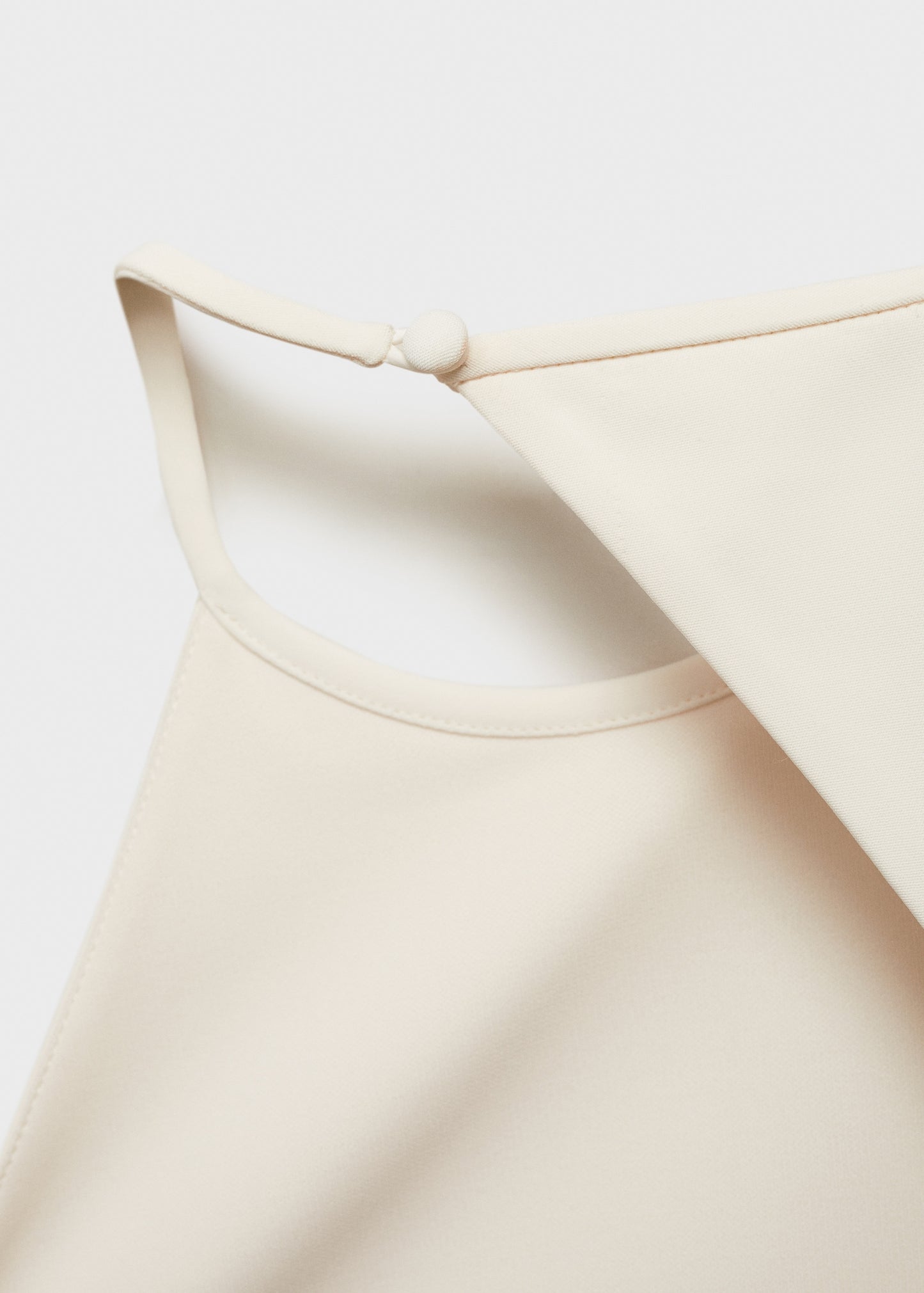 Asymmetrical open-back dress