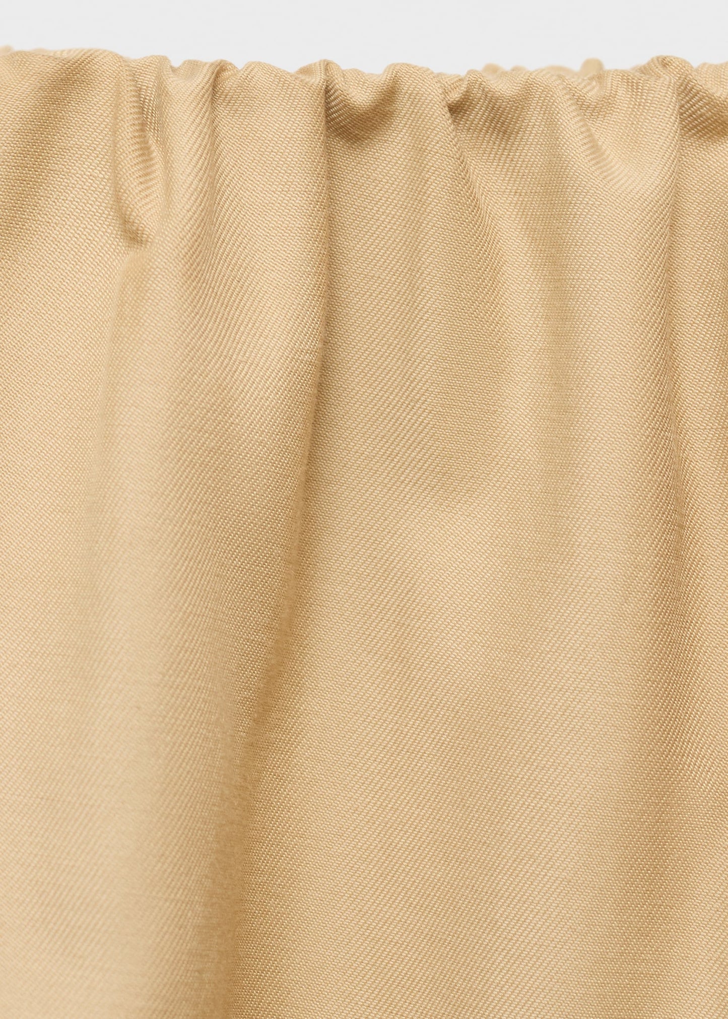 Flared cotton skirt